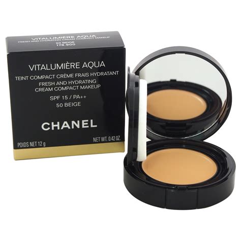 chanel vitalumiere aqua compact foundation.